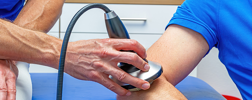 Shockwave therapy treatment for chronic pain relief
